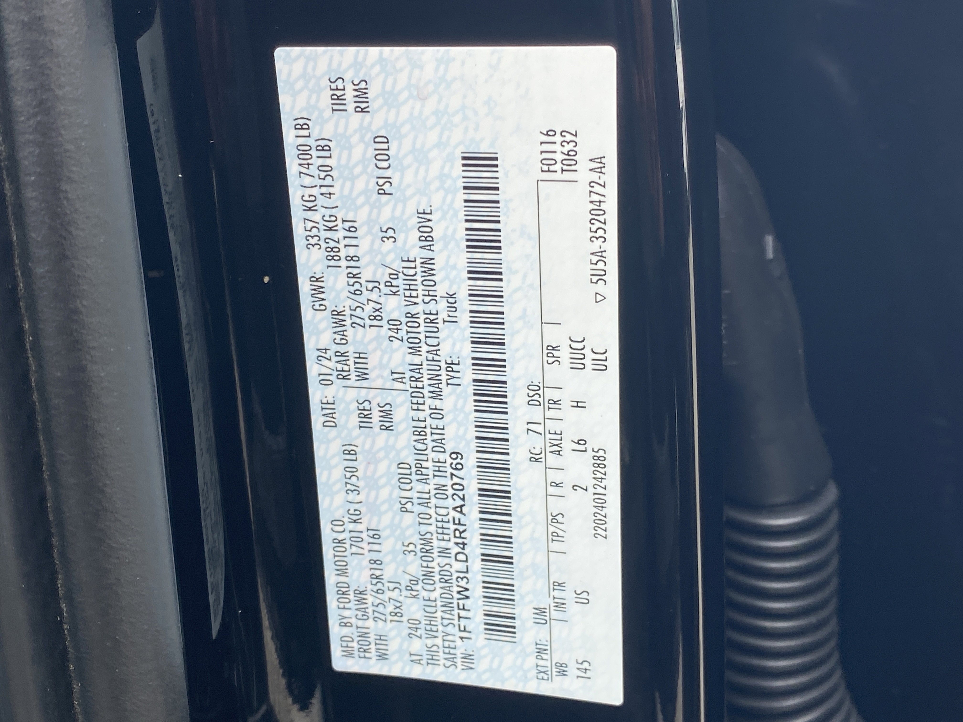 Used 2024 Ford F150 XLT w/ Equipment Group 302A MID image 32