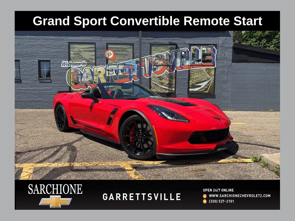 Used 2017 Chevrolet Corvette Grand Sport w/ Battery Protection Package