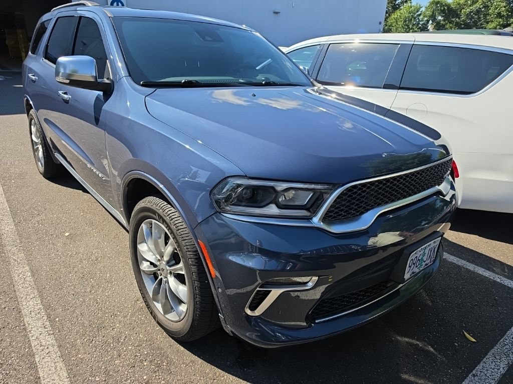 Certified 2021 Dodge Durango Citadel w/ Premium Entertainment Group AWD/4WD image 1