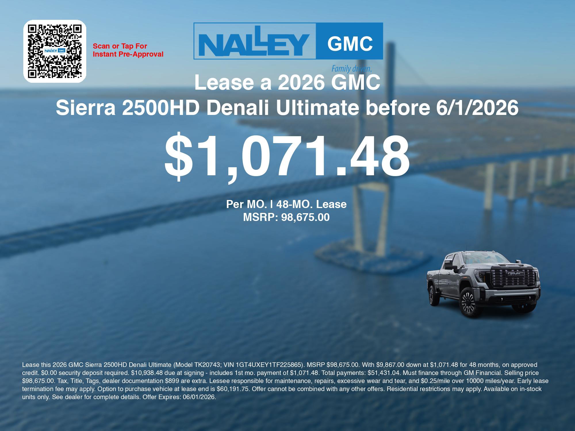 New 2026 GMC Sierra 2500 Denali Ultimate AWD/4WD image 3