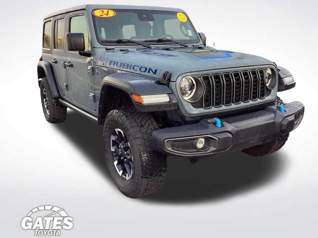 Used 2024 Jeep Wrangler Unlimited Rubicon 4xe AWD/4WD image 1