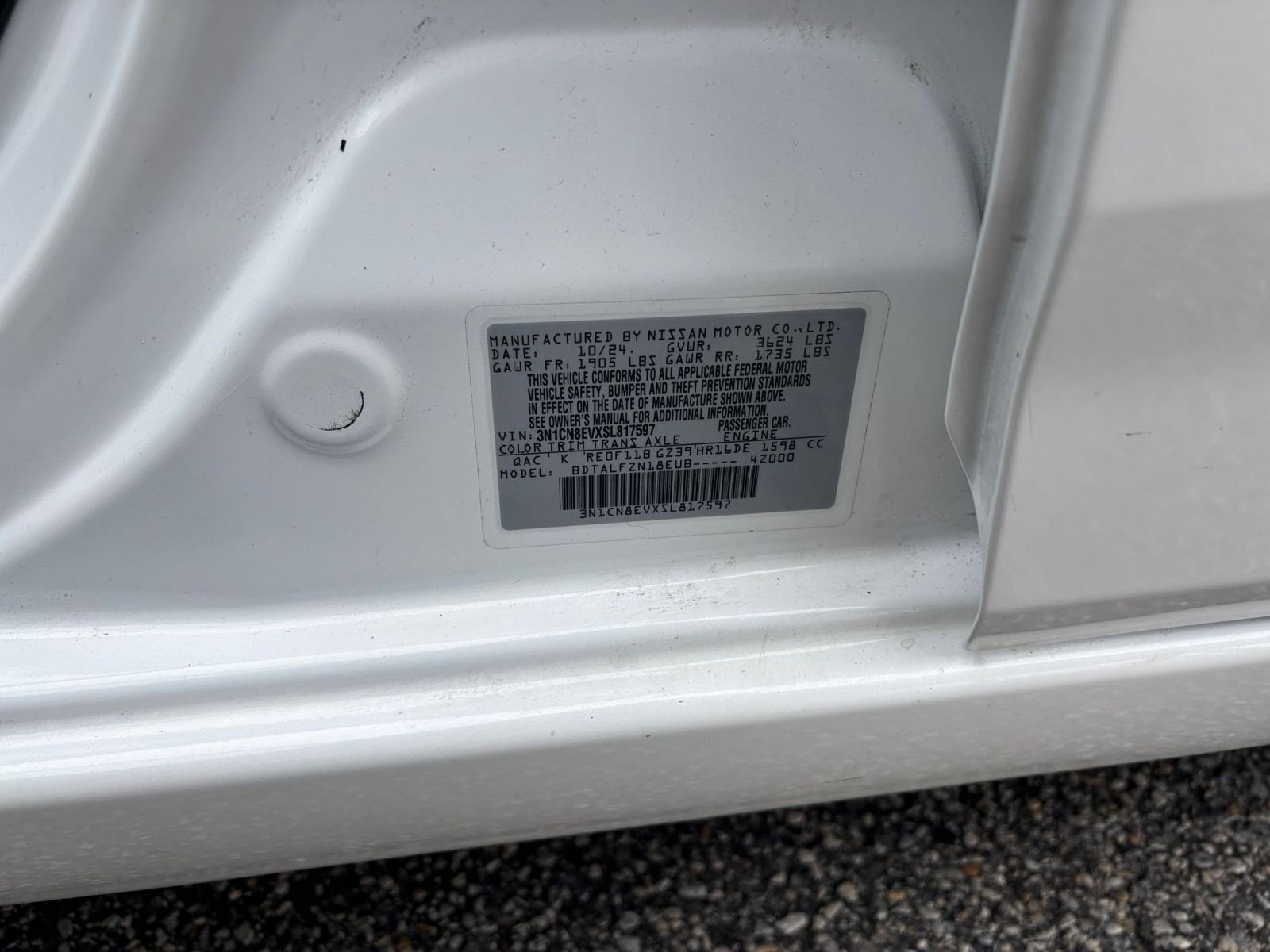 Used 2025 Nissan Versa SV FWD image 23