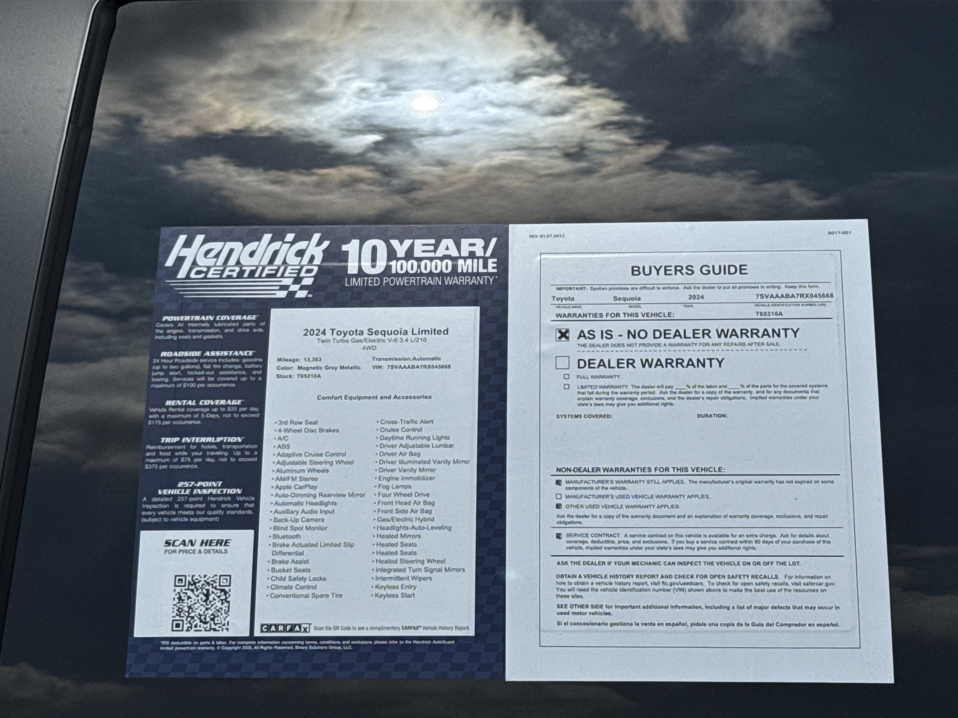 Used 2024 Toyota Sequoia Limited w/ Tow Technology Package image 41