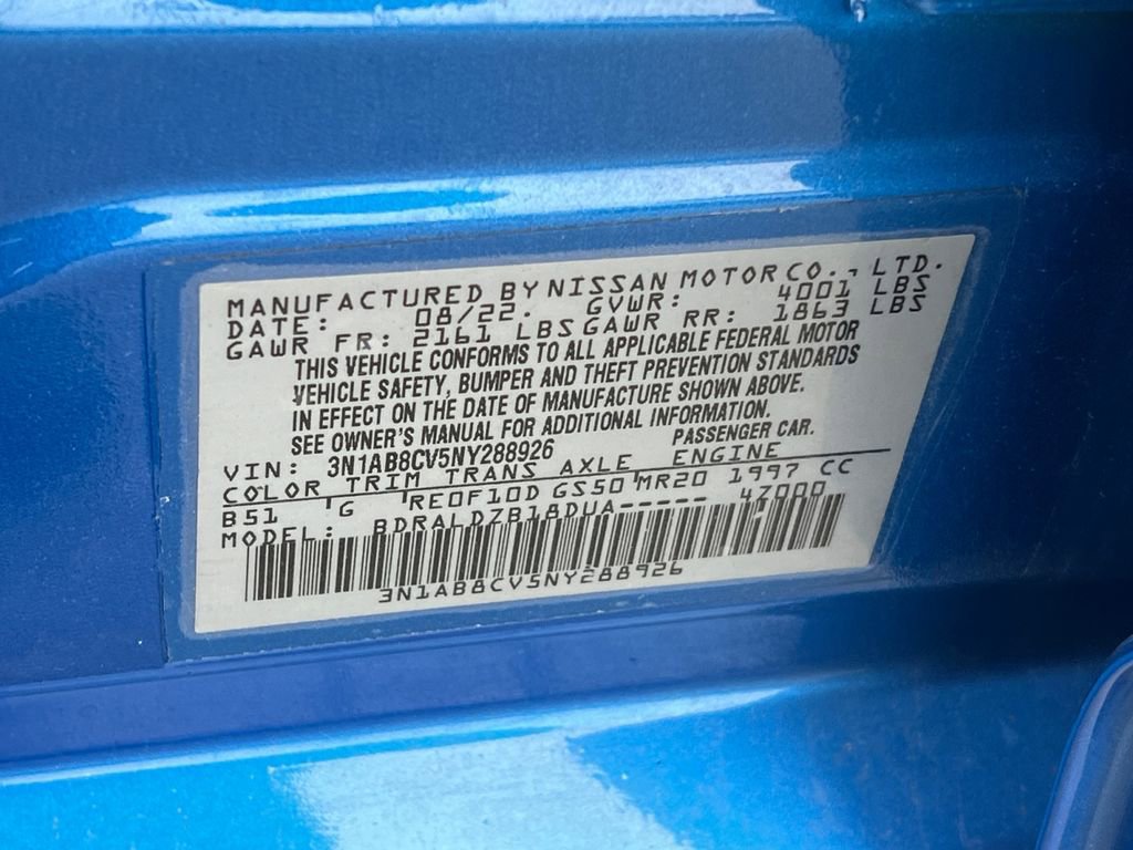 Used 2022 Nissan Sentra SV image 28