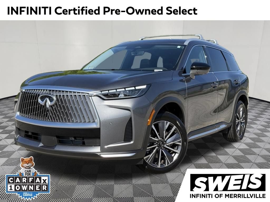 Certified 2026 INFINITI QX60 Luxe w/ Cargo Package AWD/4WD 360° Tour