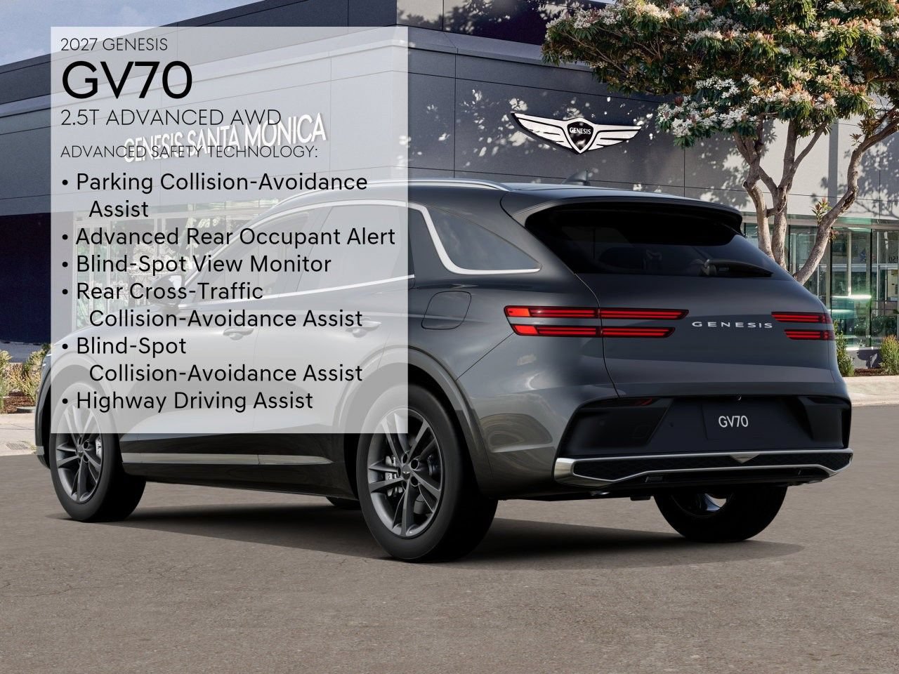 New 2027 Genesis GV70 2.5T Advanced AWD/4WD image 8