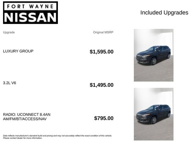 Used 2014 Jeep Cherokee Limited w/ Luxury Group image 4