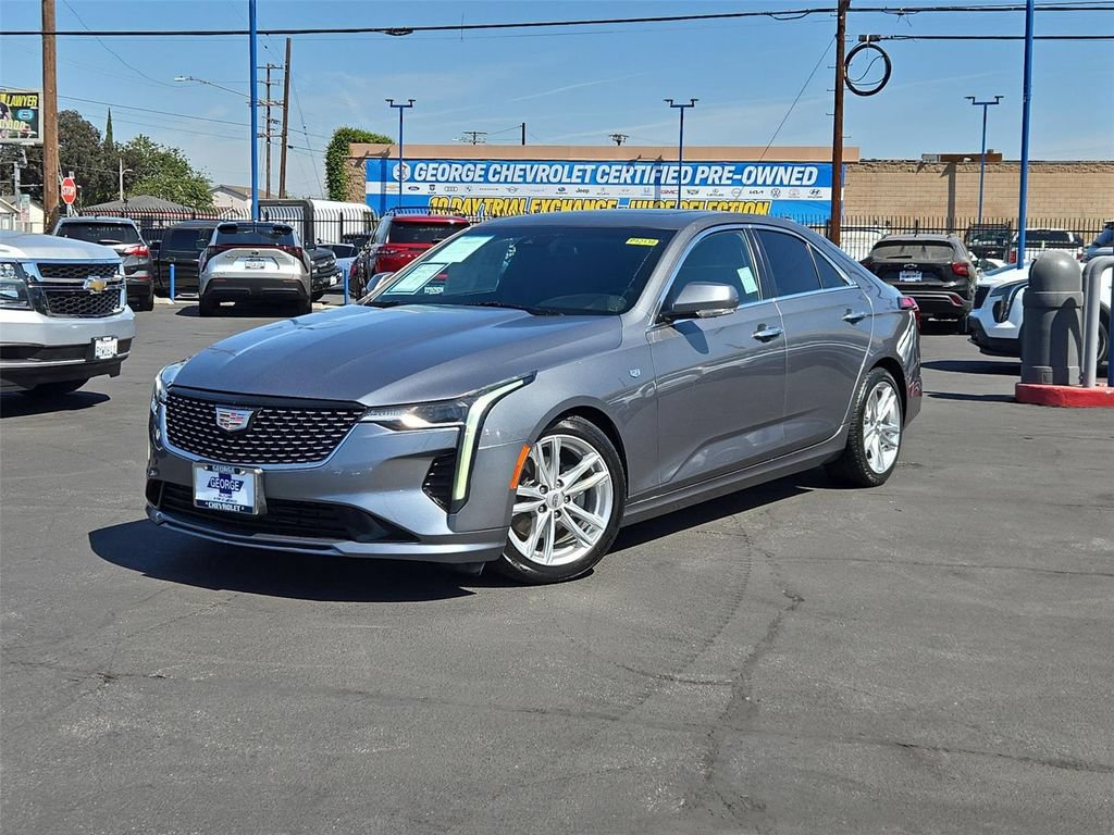 Certified 2020 Cadillac CT4 Luxury w/ Sun And Sound Package RWD image 1