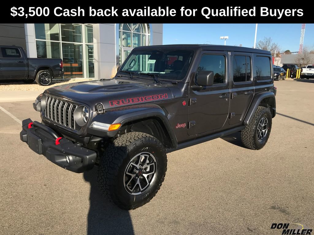New 2026 Jeep Wrangler Unlimited Rubicon w/ Safety Group