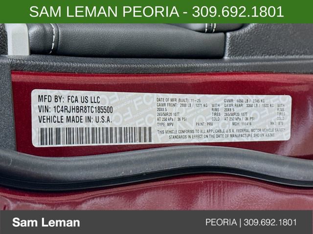 New 2026 Jeep Grand Cherokee Limited image 30