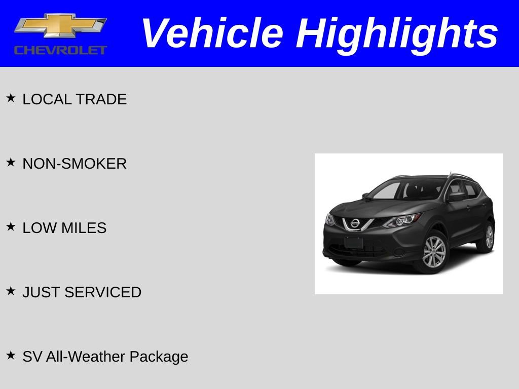 Used 2017 Nissan Rogue Sport SV w/ SV All-Weather Package image 2