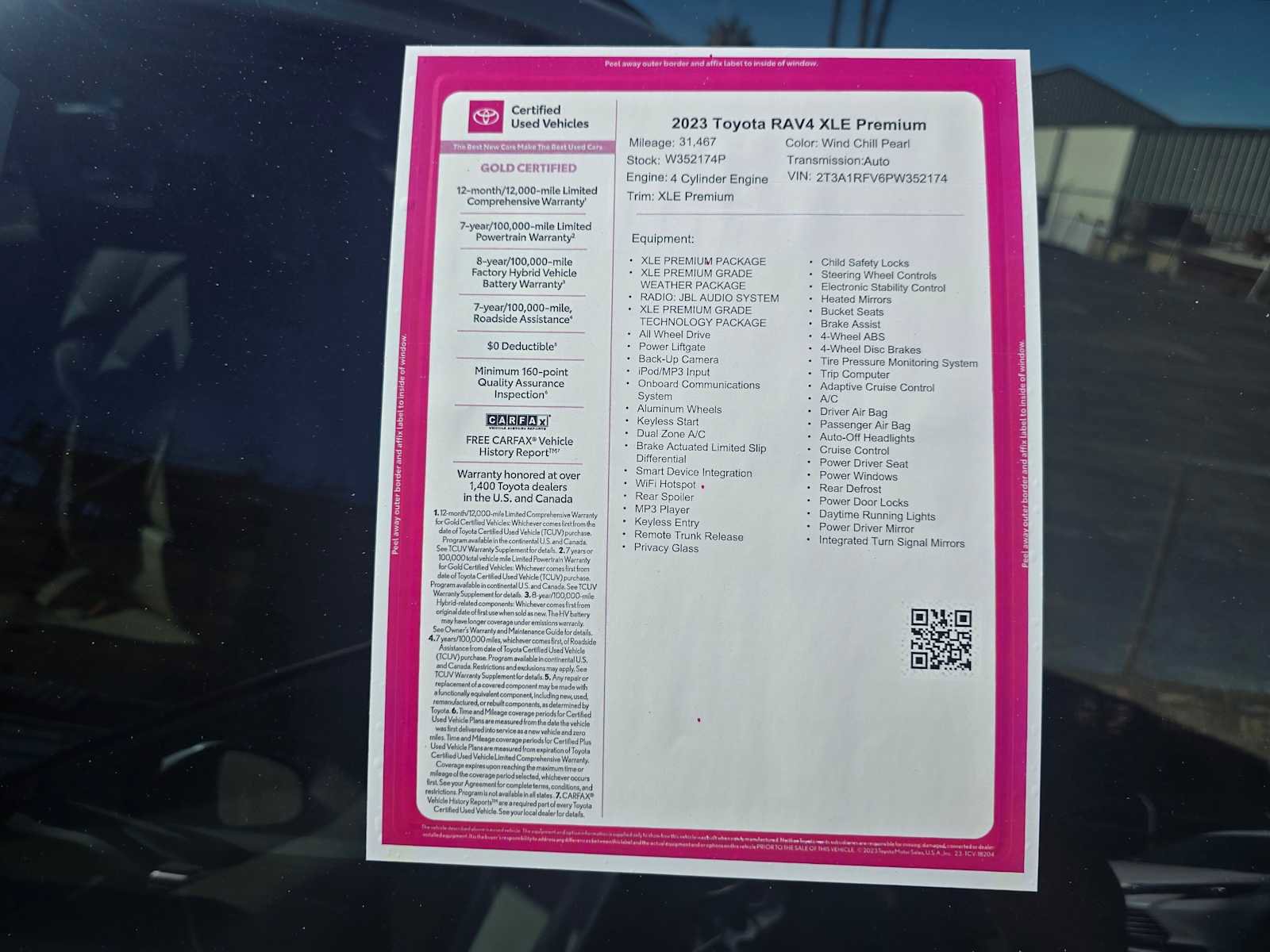 Used 2023 Toyota RAV4 XLE Premium image 20