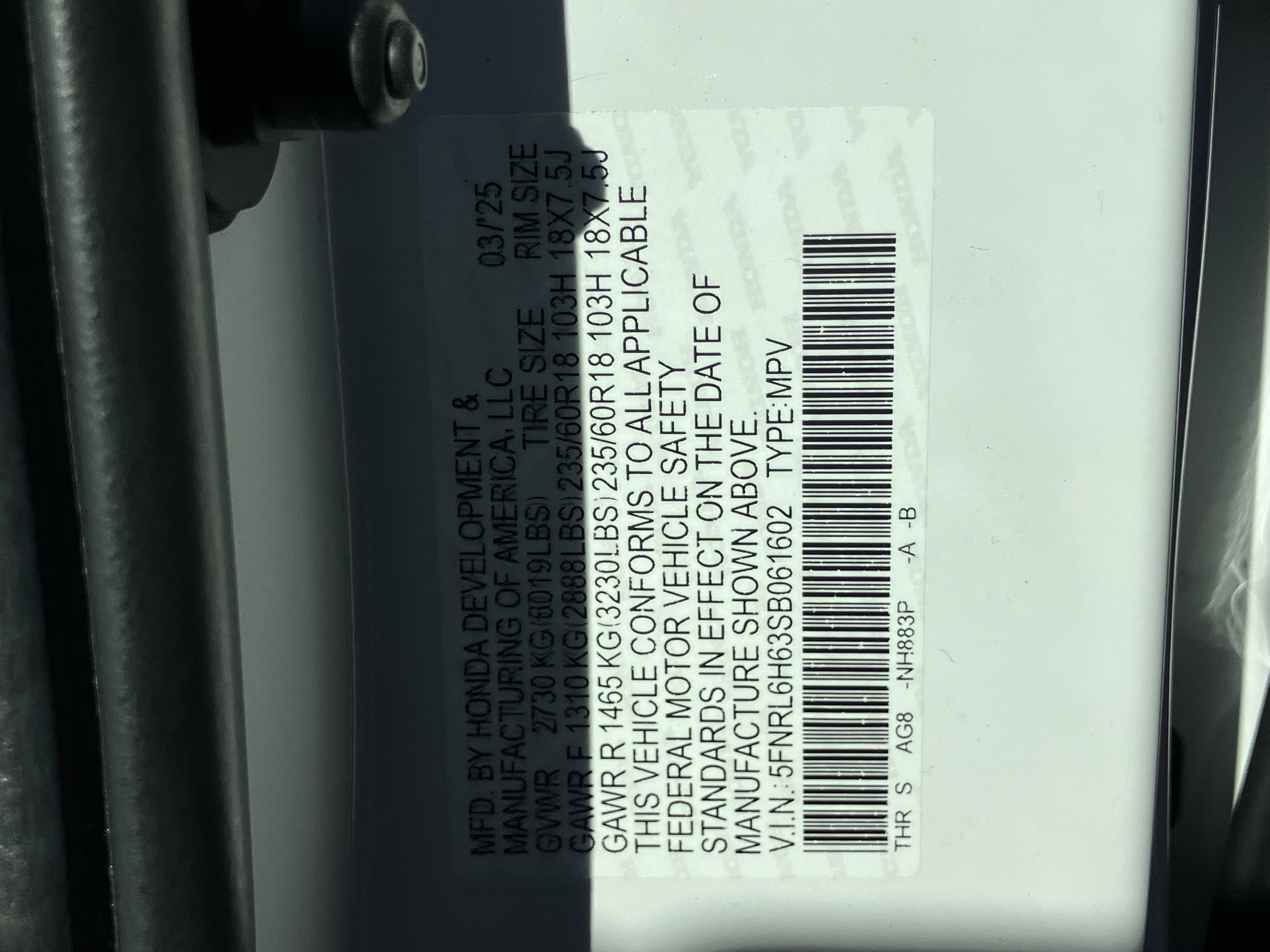 Used 2025 Honda Odyssey EX-L image 38