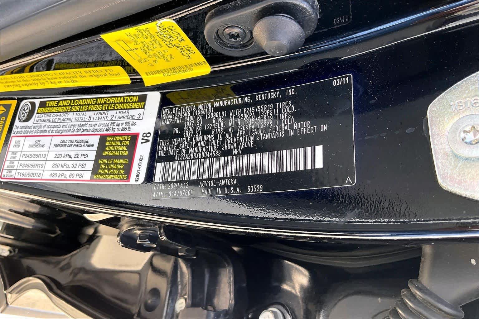 Used 2011 Toyota Venza w/ Leather Pkg FWD image 35