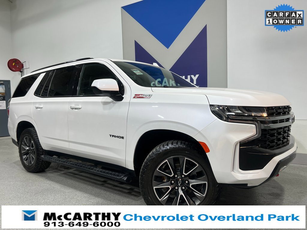 Used 2021 Chevrolet Tahoe Z71 w/ Rear Media and Nav Package