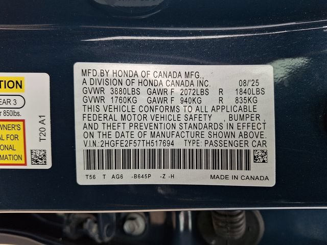 Used 2026 Honda Civic Sport image 27