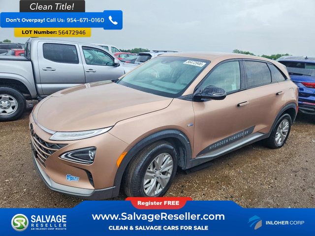 Used 2021 Hyundai Nexo Blue