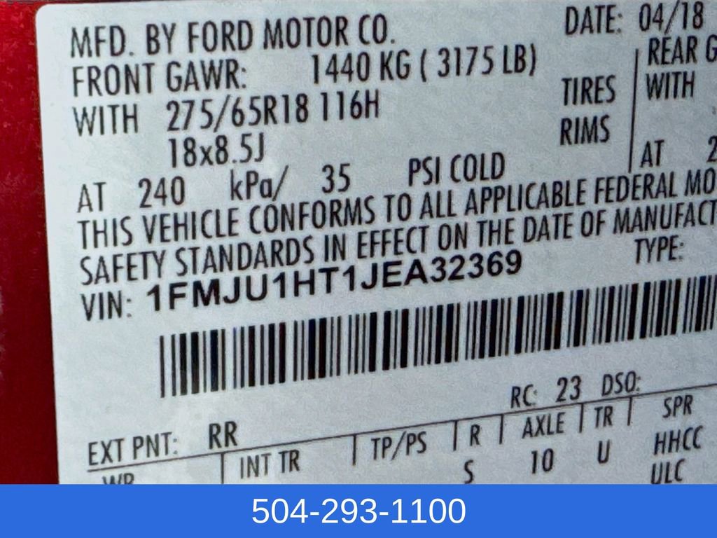 Used 2018 Ford Expedition XLT w/ Equipment Group 201A image 32