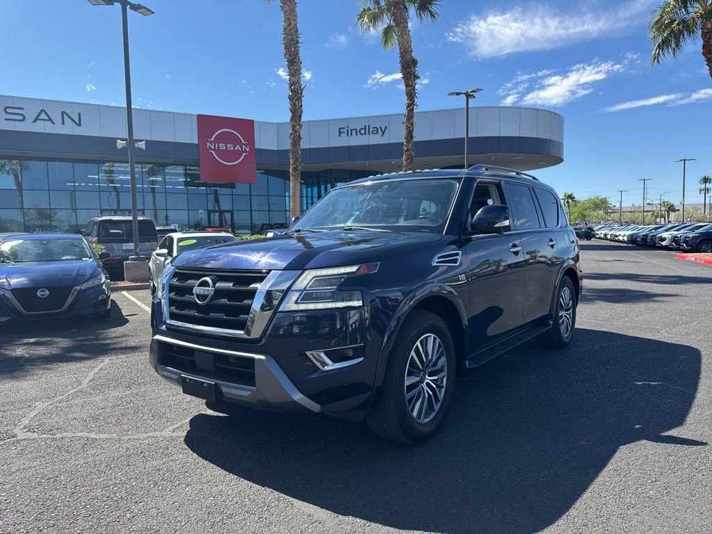 Used 2022 Nissan Armada SL w/ Captain's Chairs Package image 1