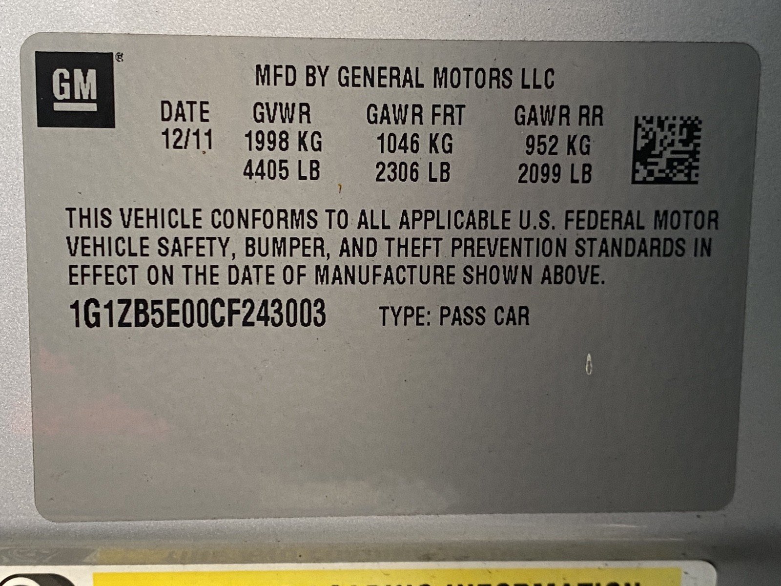 Used 2012 Chevrolet Malibu LS w/ LS Uplevel Package FWD image 44