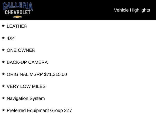 Used 2024 Chevrolet Tahoe Z71 w/ Luxury Package AWD/4WD image 5