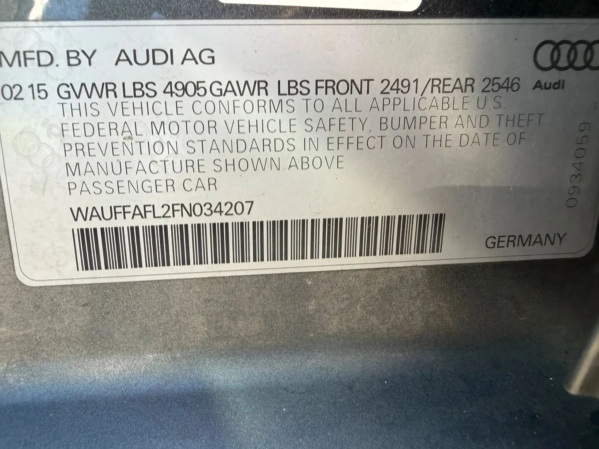 Used 2015 Audi A4 2.0T Premium Plus w/ Technology Package AWD/4WD image 29