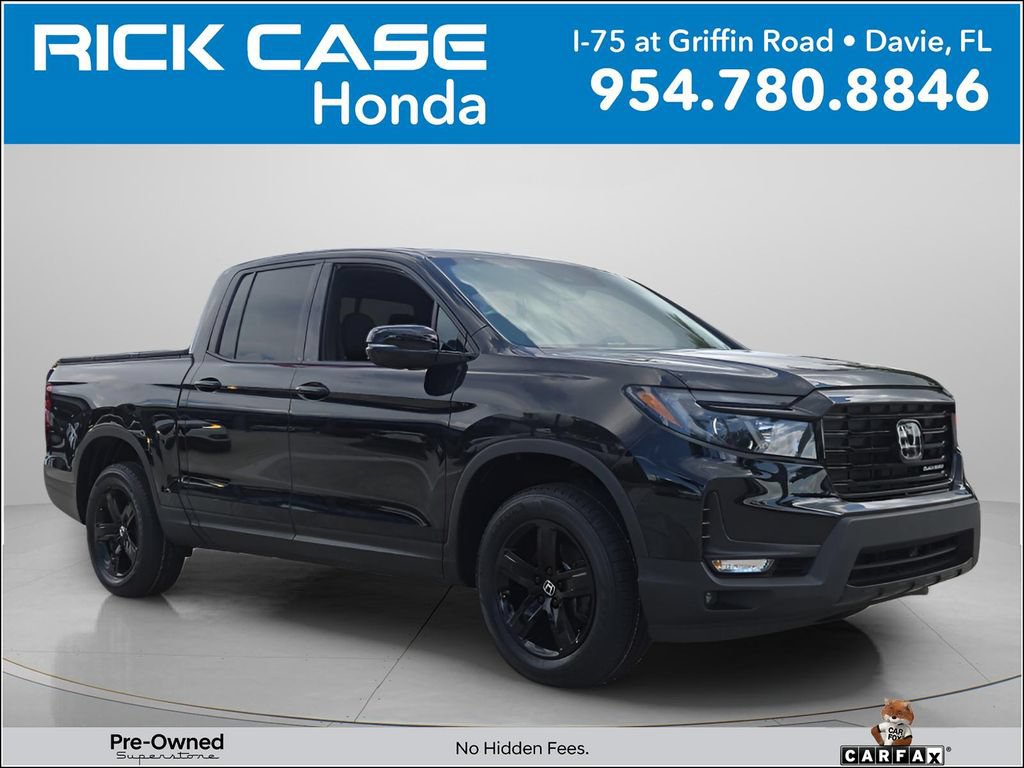 Certified 2023 Honda Ridgeline Black Edition image 1