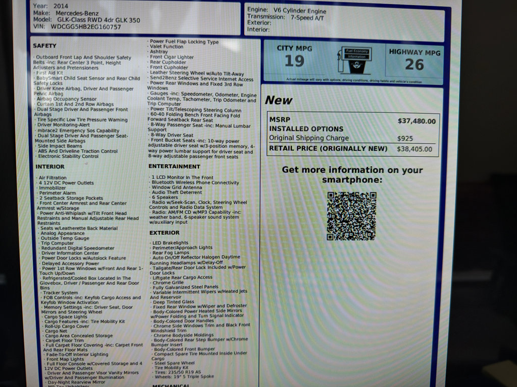 Used 2014 Mercedes-Benz GLK 350 350 image 20