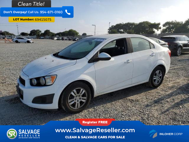 Used 2012 Chevrolet Sonic LT image 1