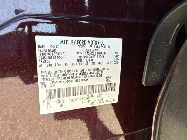 Used 2017 Ford Edge SEL w/ Equipment Group 201A AWD/4WD image 28