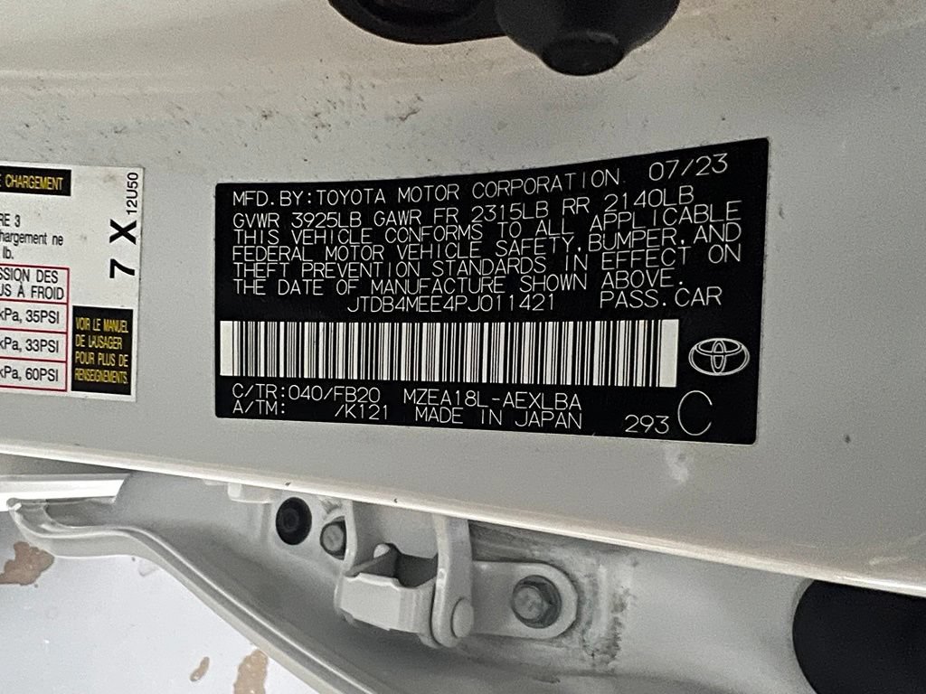 Certified 2023 Toyota Corolla LE w/ Carpet Mat Package (TMS) FWD image 40