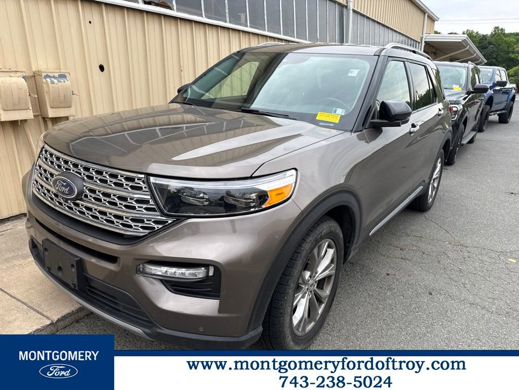 Used 2021 Ford Explorer Limited w/ Class III Trailer Tow Package AWD/4WD image 1