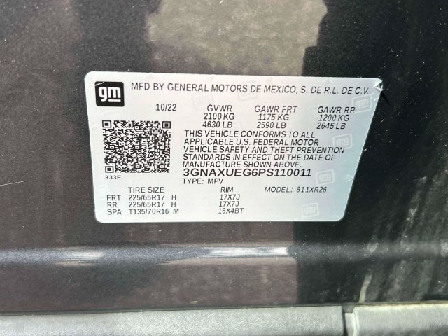 Used 2023 Chevrolet Equinox LT AWD/4WD image 34