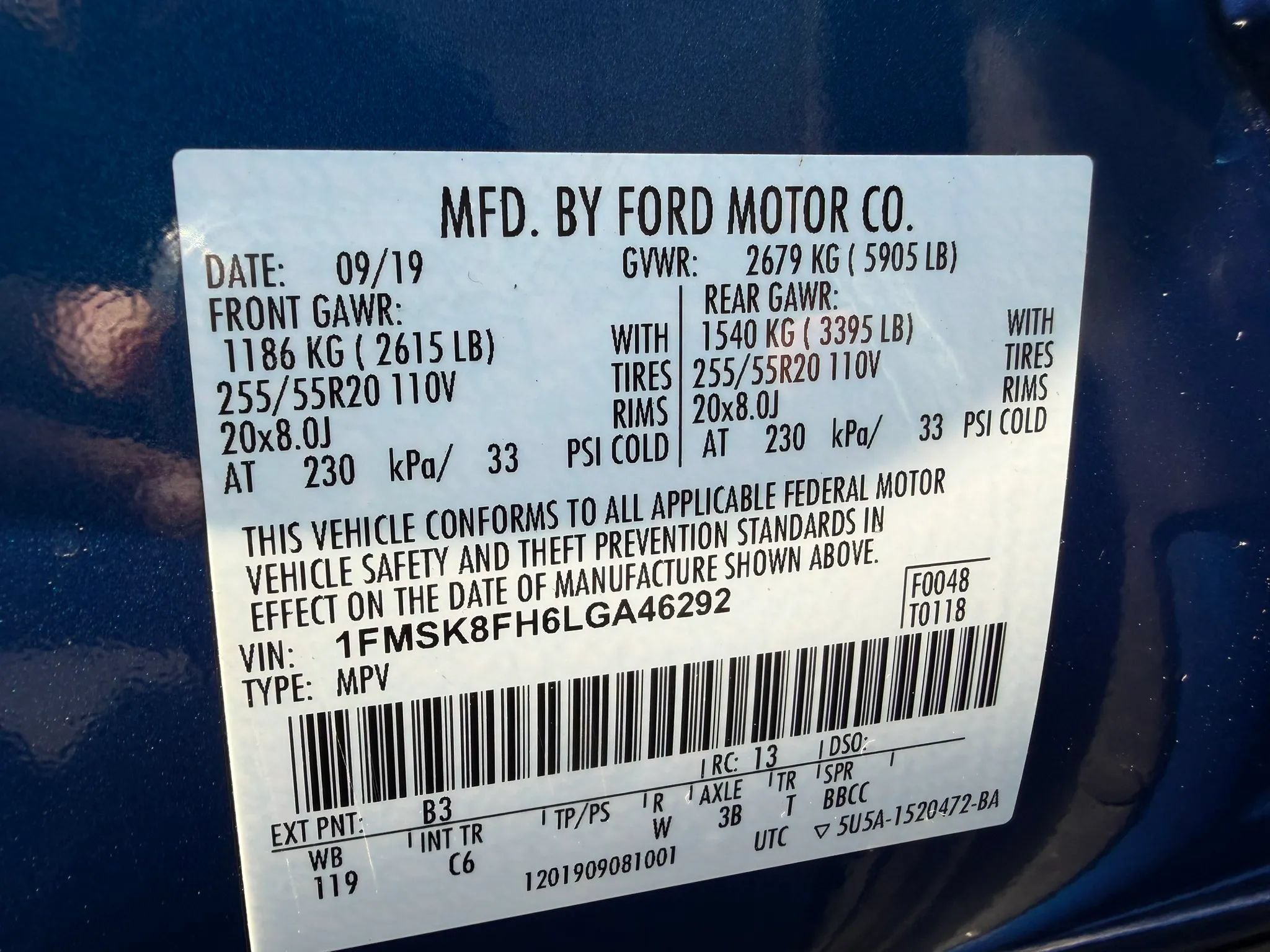 Used 2020 Ford Explorer Limited AWD/4WD image 26