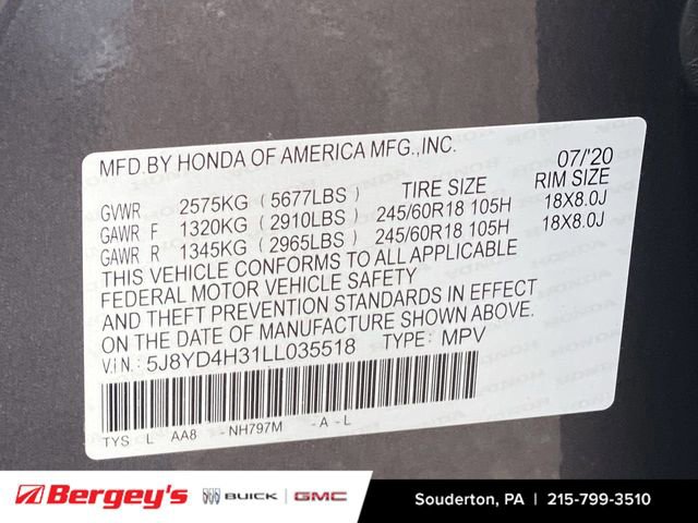 Used 2020 Acura MDX SH-AWD image 36