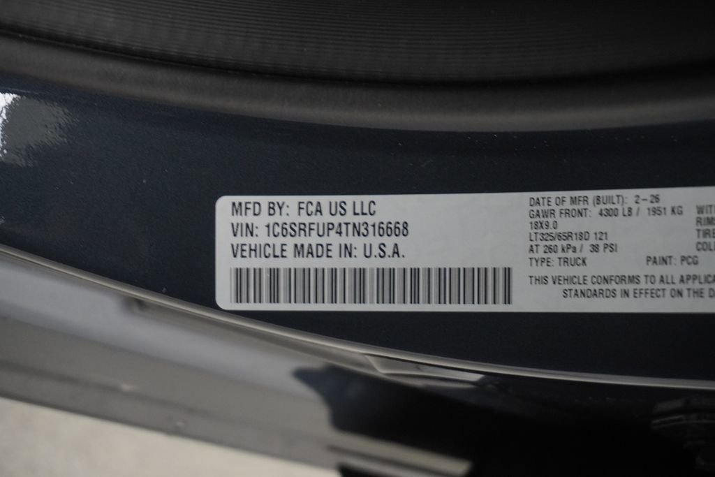 New 2026 RAM 1500 RHO image 41