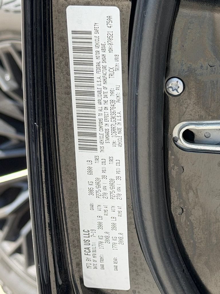 Used 2019 RAM 1500 Warlock w/ Electronics Group AWD/4WD image 25