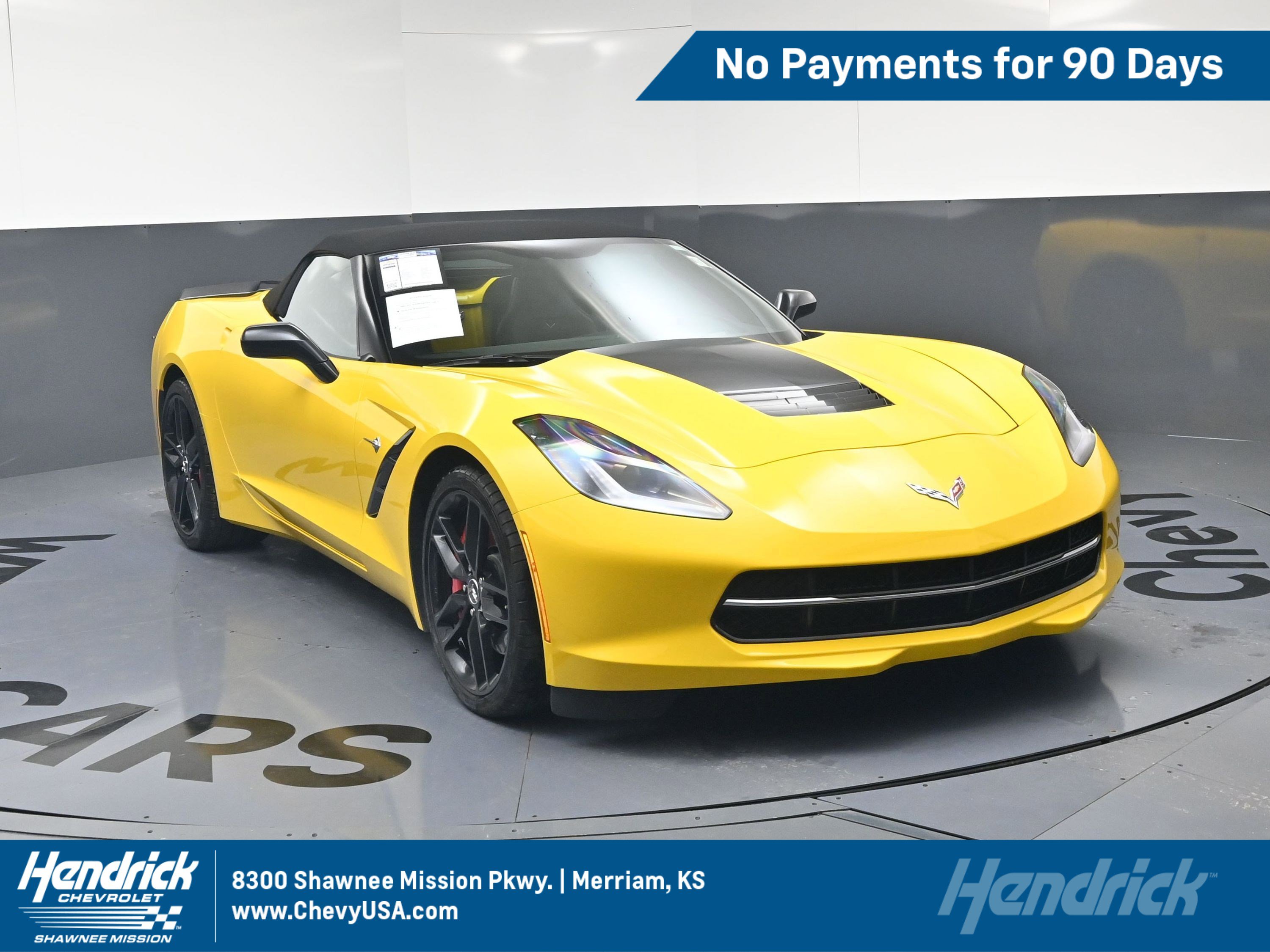 Used 2014 Chevrolet Corvette Stingray Convertible w/ 3LT Preferred Equipment Group RWD image 1