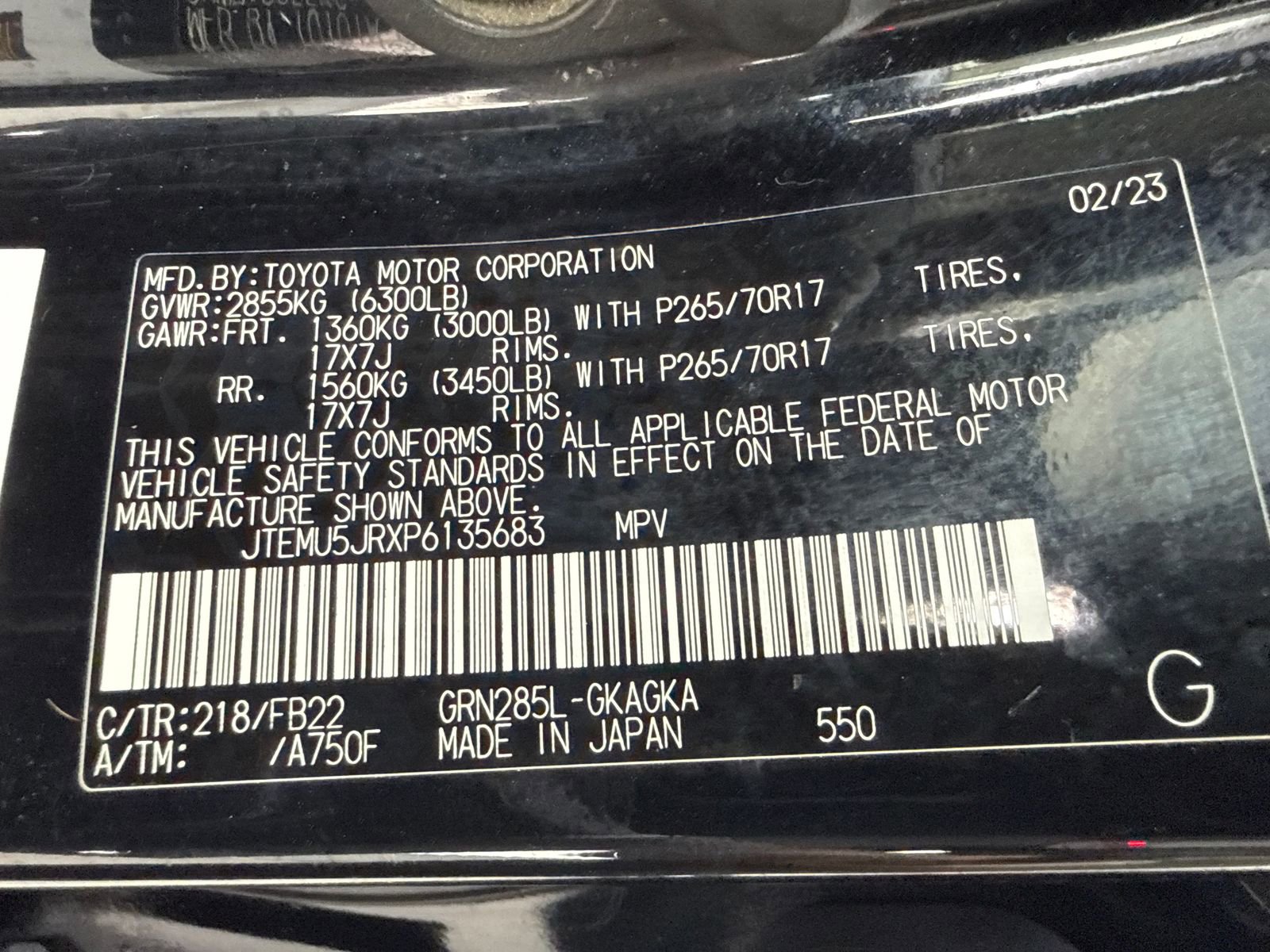 Used 2023 Toyota 4Runner SR5 AWD/4WD image 52