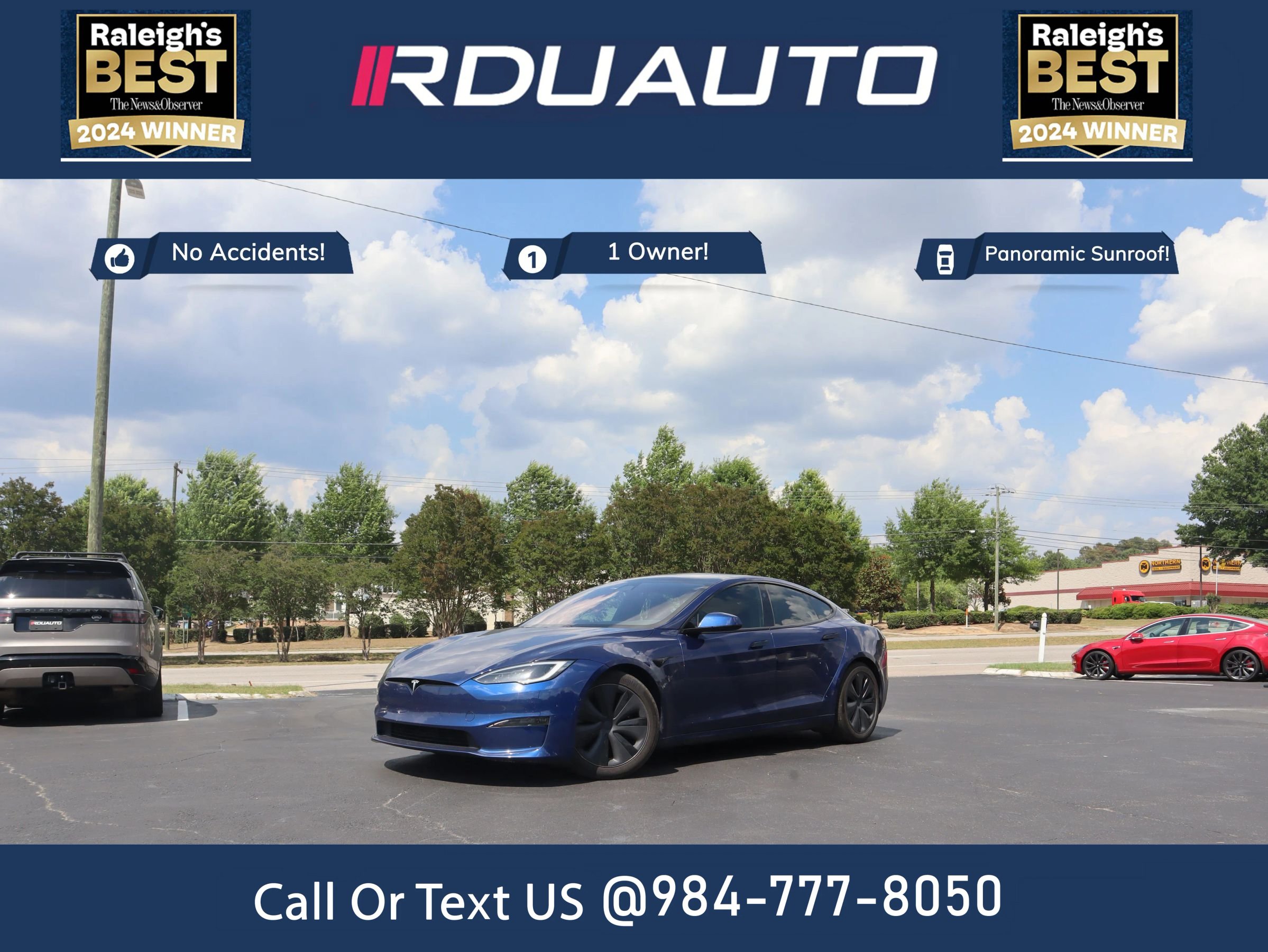 Used 2023 Tesla Model S Standard Range AWD/4WD image 1