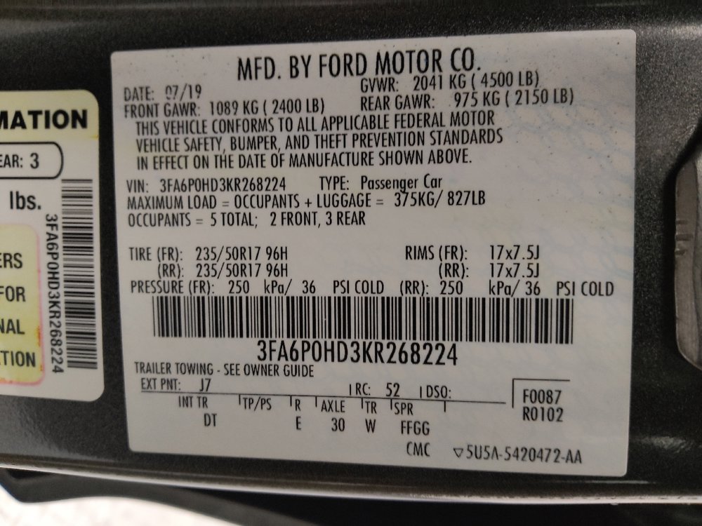 Used 2019 Ford Fusion SE image 33