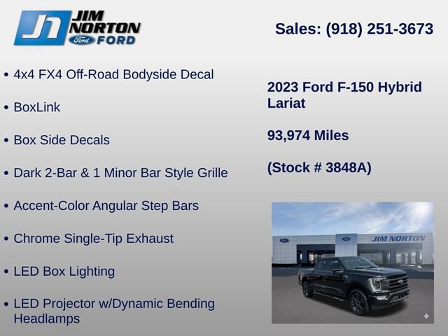 Used 2023 Ford F150 Lariat w/ Equipment Group 502A High AWD/4WD image 42