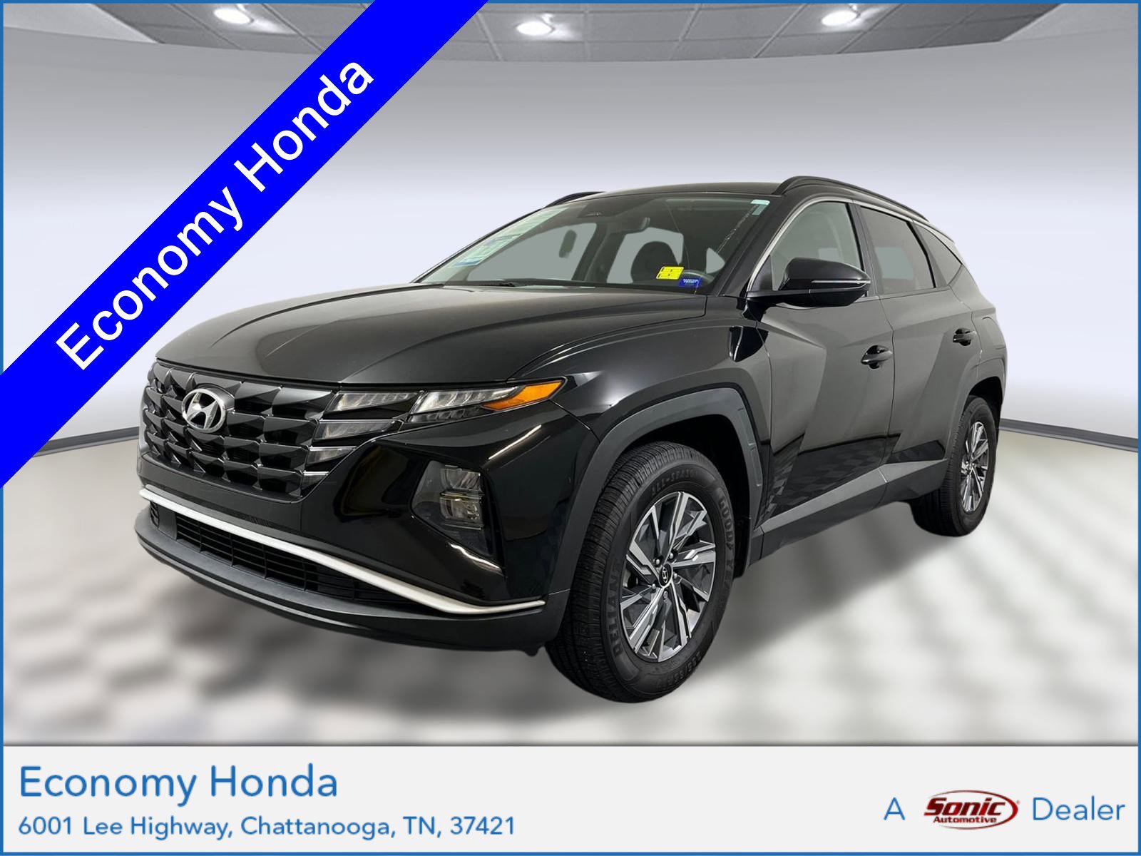 Used 2022 Hyundai Tucson Blue image 1