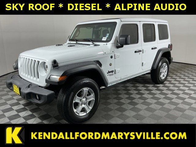 Used 2021 Jeep Wrangler Unlimited Sport w/ Sun And Sound Package image 1