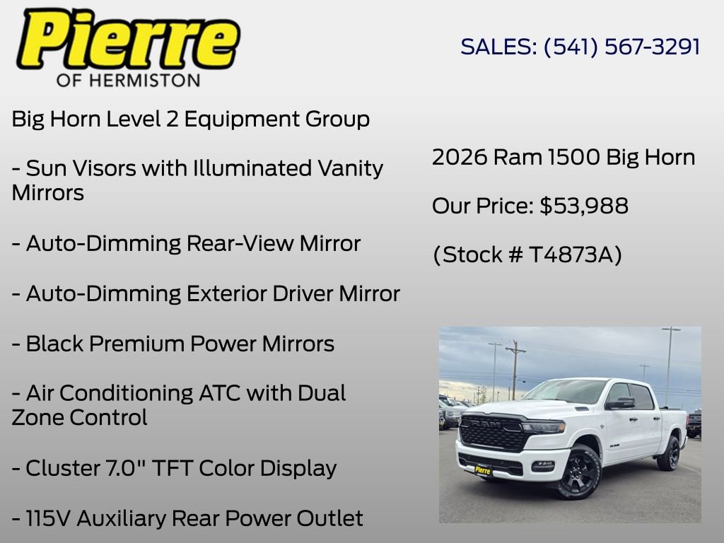 Used 2026 RAM 1500 Big Horn image 12