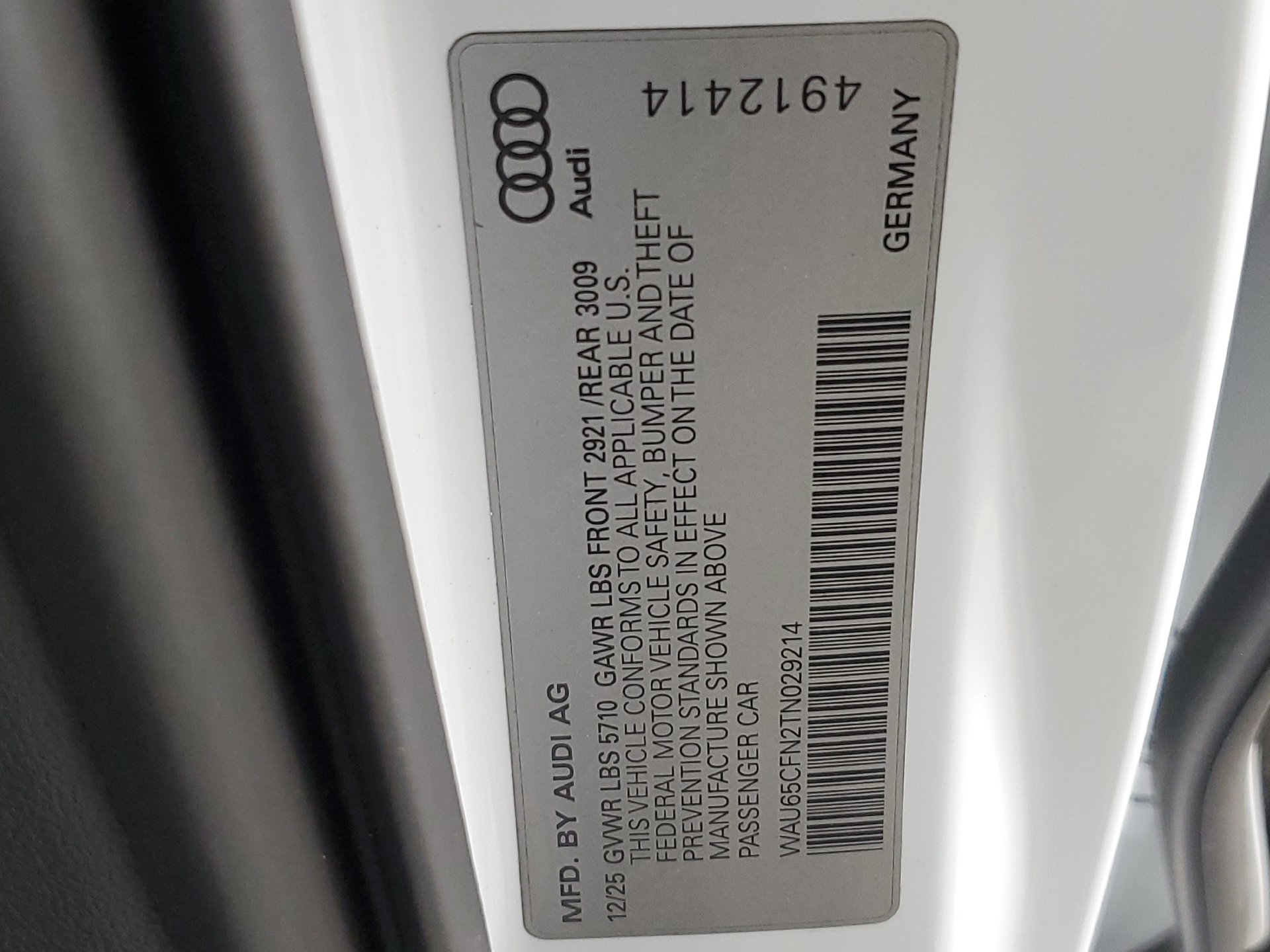 New 2026 Audi A6 Prestige AWD/4WD image 52