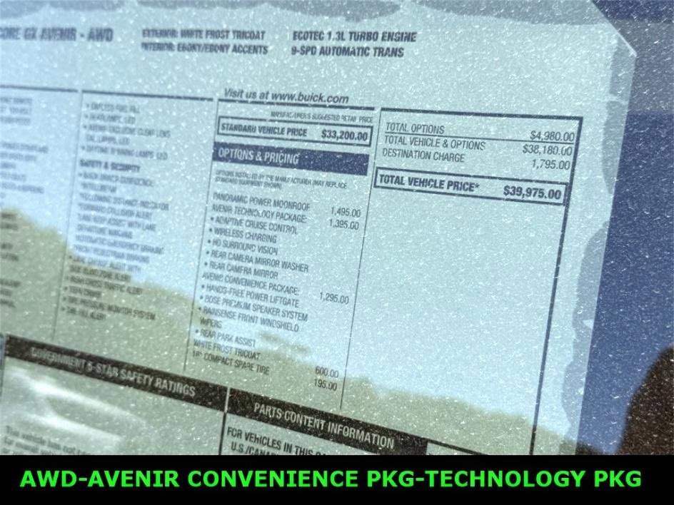 New 2026 Buick Encore GX Avenir w/ Avenir Technology Package image 6