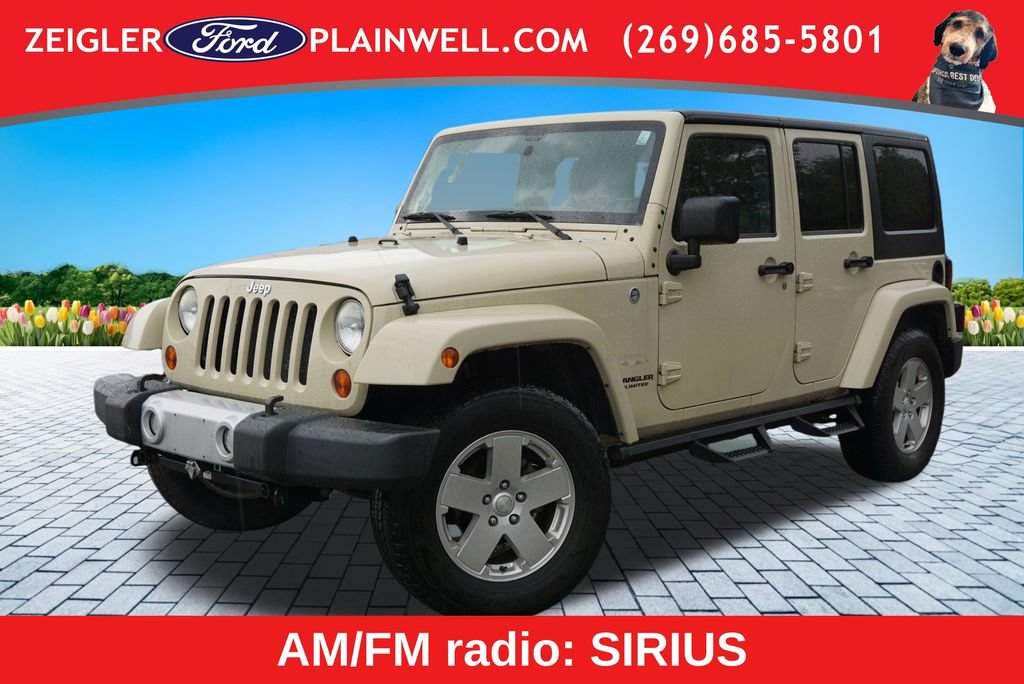 Used 2011 Jeep Wrangler Unlimited Sahara w/ Dual Top Group AWD/4WD image 1