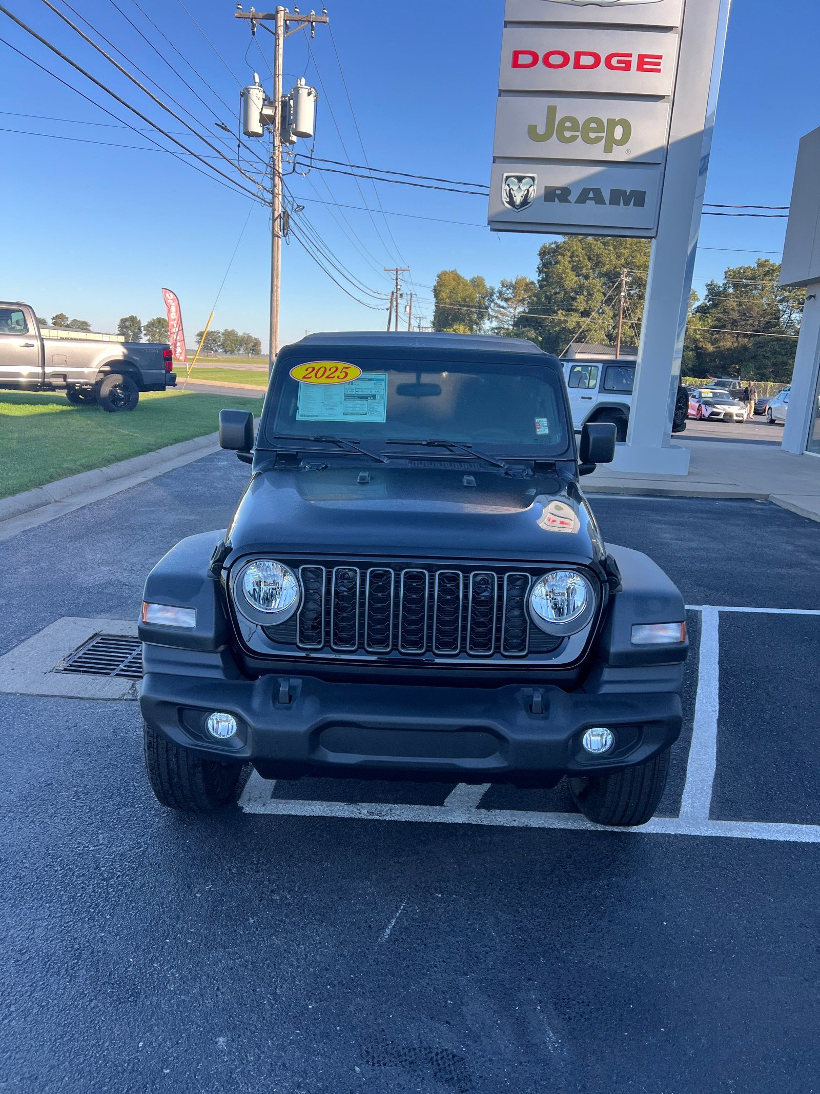 New 2025 Jeep Wrangler Sport image 3