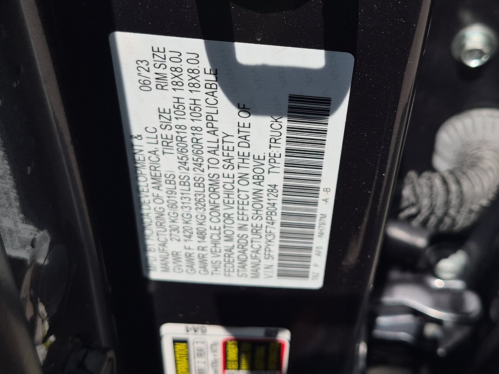 Used 2023 Honda Ridgeline RTL-E image 27